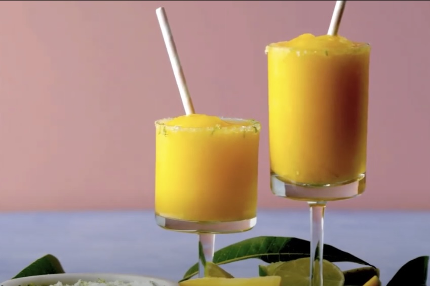 Frozen Mango margarita